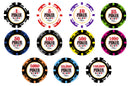Coffret de poker 1000 pièces en terre battue IPT 14