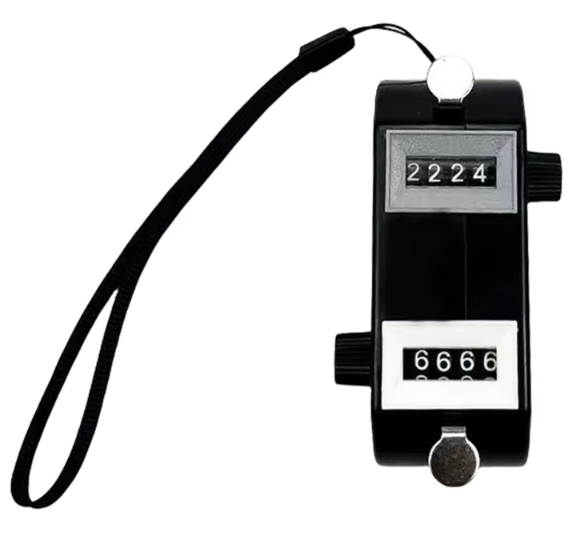 קאונטר נומרטור מונה ספירות כפול ידני 9999