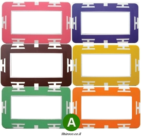 ז'יטונים פלאק עם לוגו