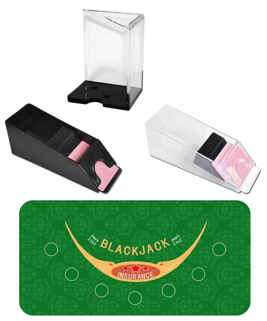 Acrylic set for blackjack tables