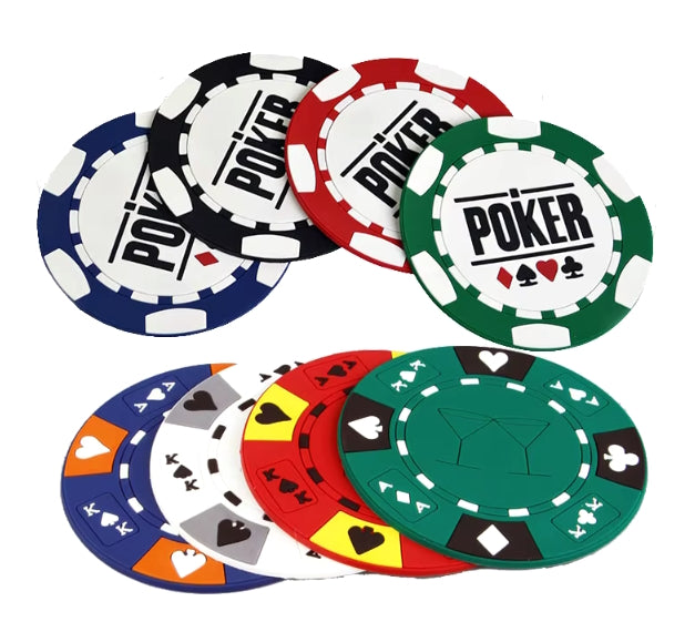 Dessous de verre fantaisie en silicone pour tasses