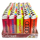 Impression sur briquets Cricket