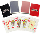 100% plastic poker cards (per unit)