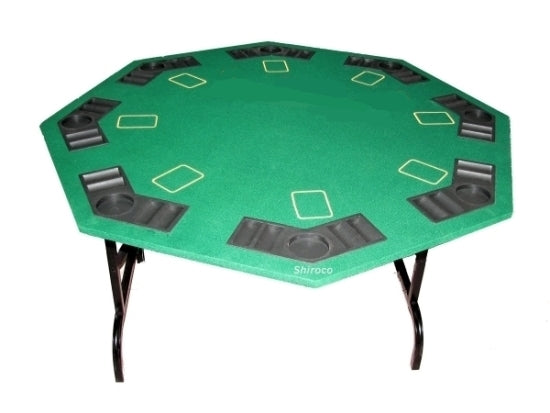 Table de poker octogonale 1,22