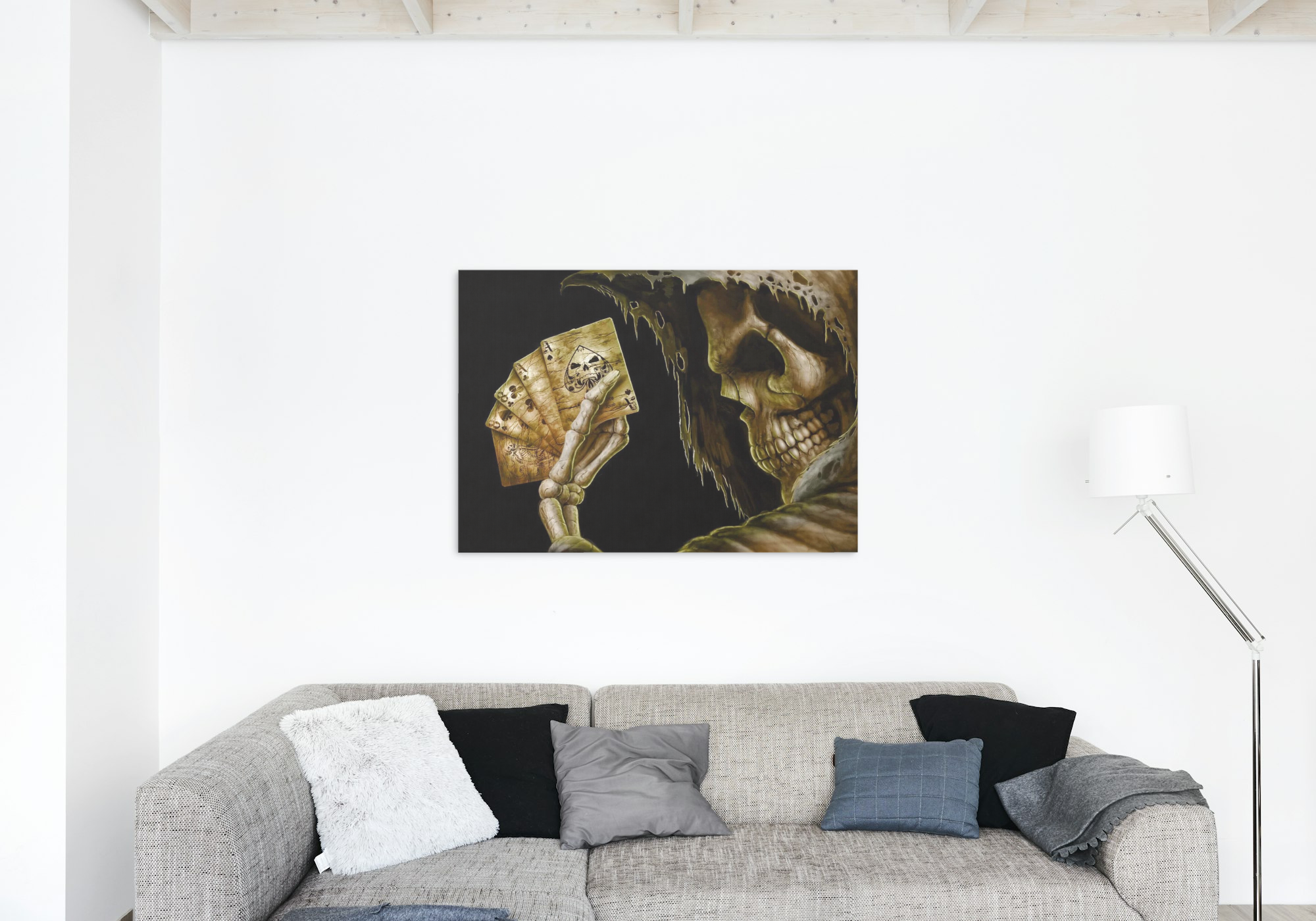 Images sur toile de poker