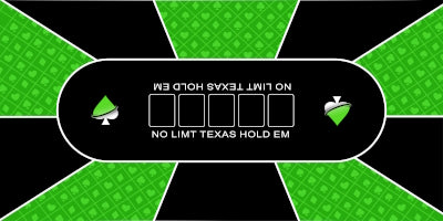 Dessus en caoutchouc pour poker TX
