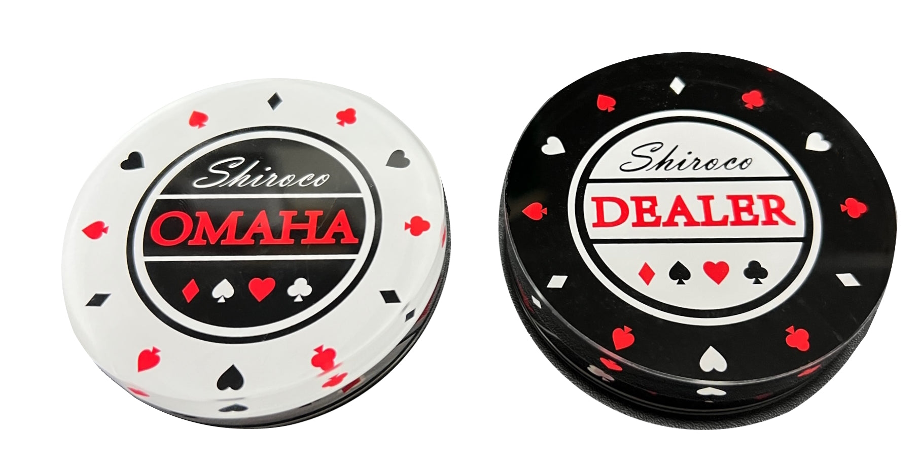 Bouton de croupier Omaha de haute qualité