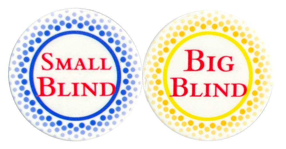 2 boutons aveugles pour le poker (BLACK FRIDAY)