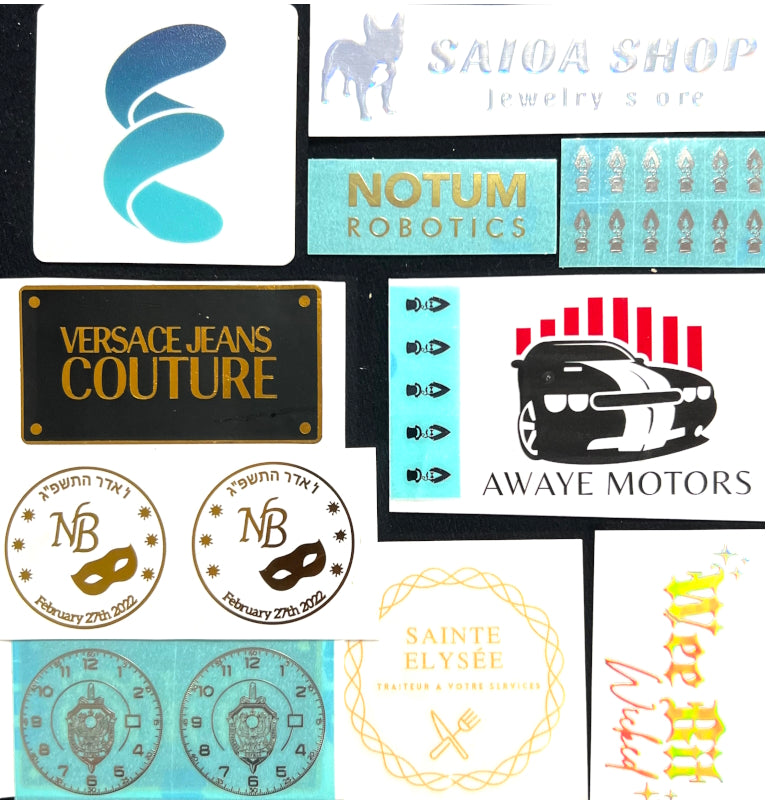 מדבקות UV ממותגות