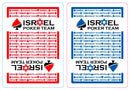 Premium 100% plastic poker cards (per unit)