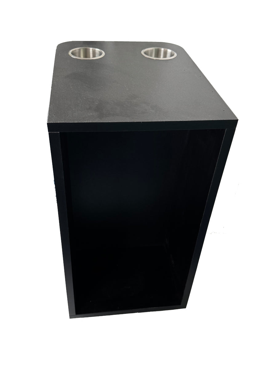 Side table for entertaining
