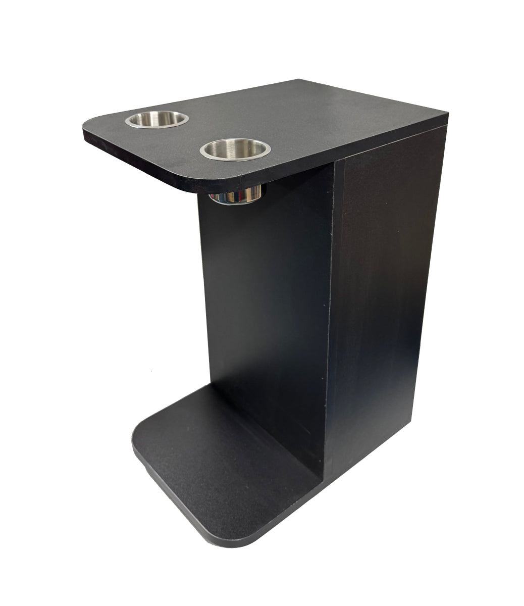 Side table for entertaining