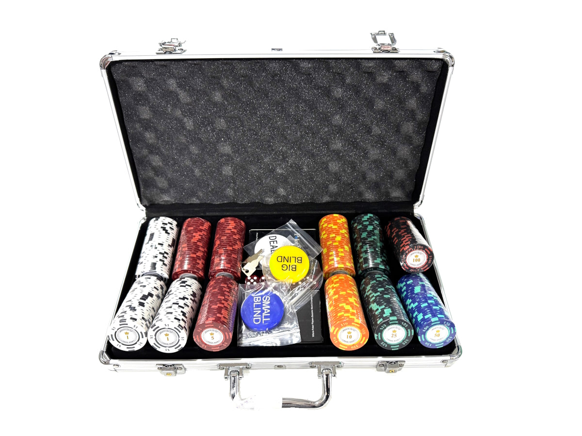 מזוודת פוקר 300 חימר מונטה קרלו 14 גרם