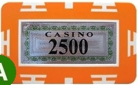 Jetons CASH de haute qualité avec valeurs