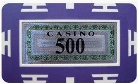 Jetons CASH de haute qualité avec valeurs