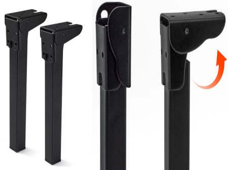 רגליים מתקפלות לשולחן (יחידה)