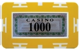 Jetons CASH de haute qualité avec valeurs