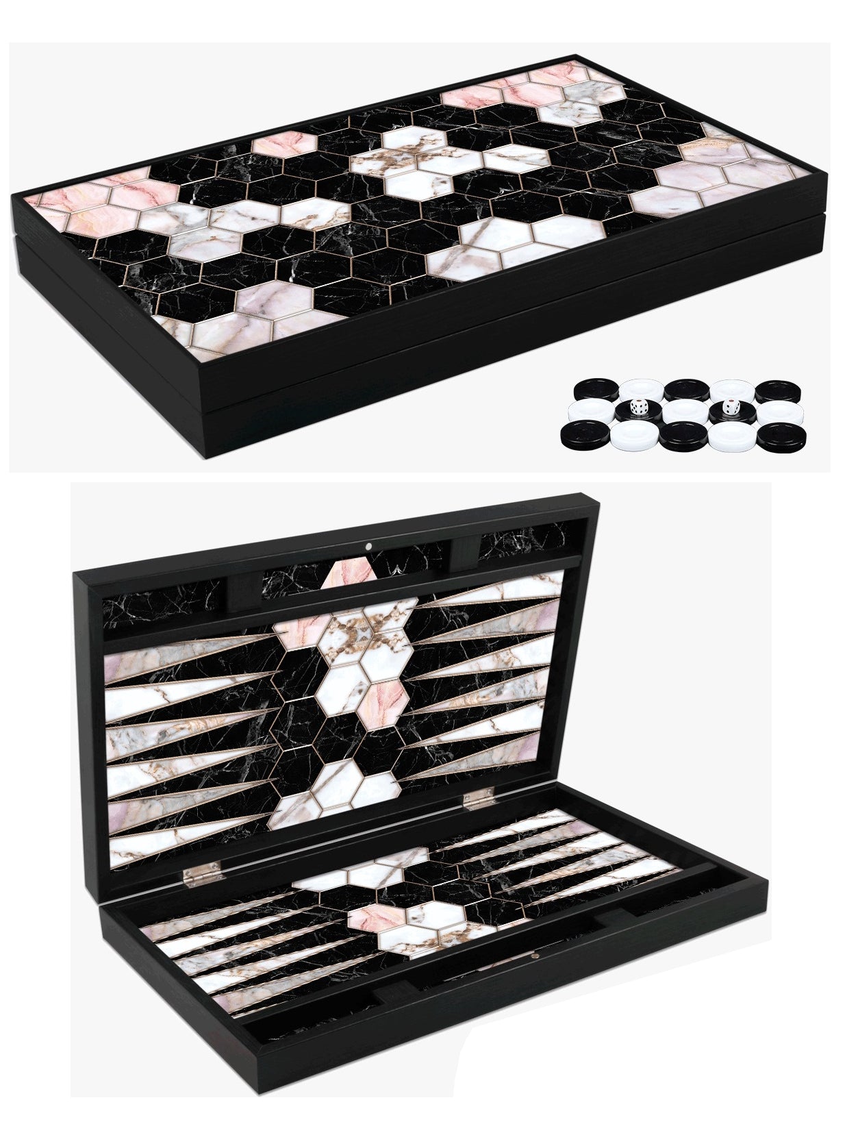 לוח שש בש (טורקי גדול) איכותי מעץ