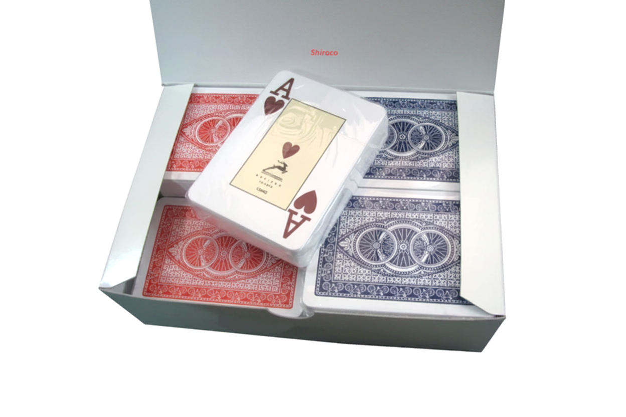 Cartes de vélo en plastique Modiano (unité)