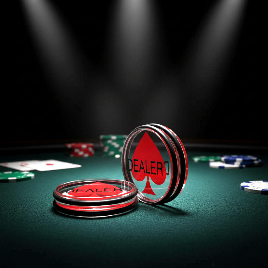 כפתור דילר STAR לפוקר טקסס הולדם