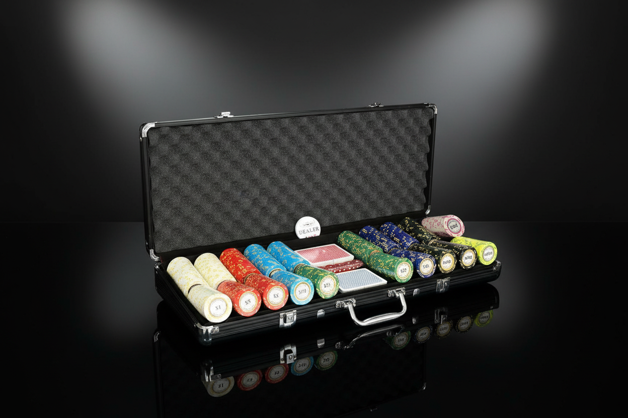 סט ציפים פוקר מונטה קרלו סטודיו