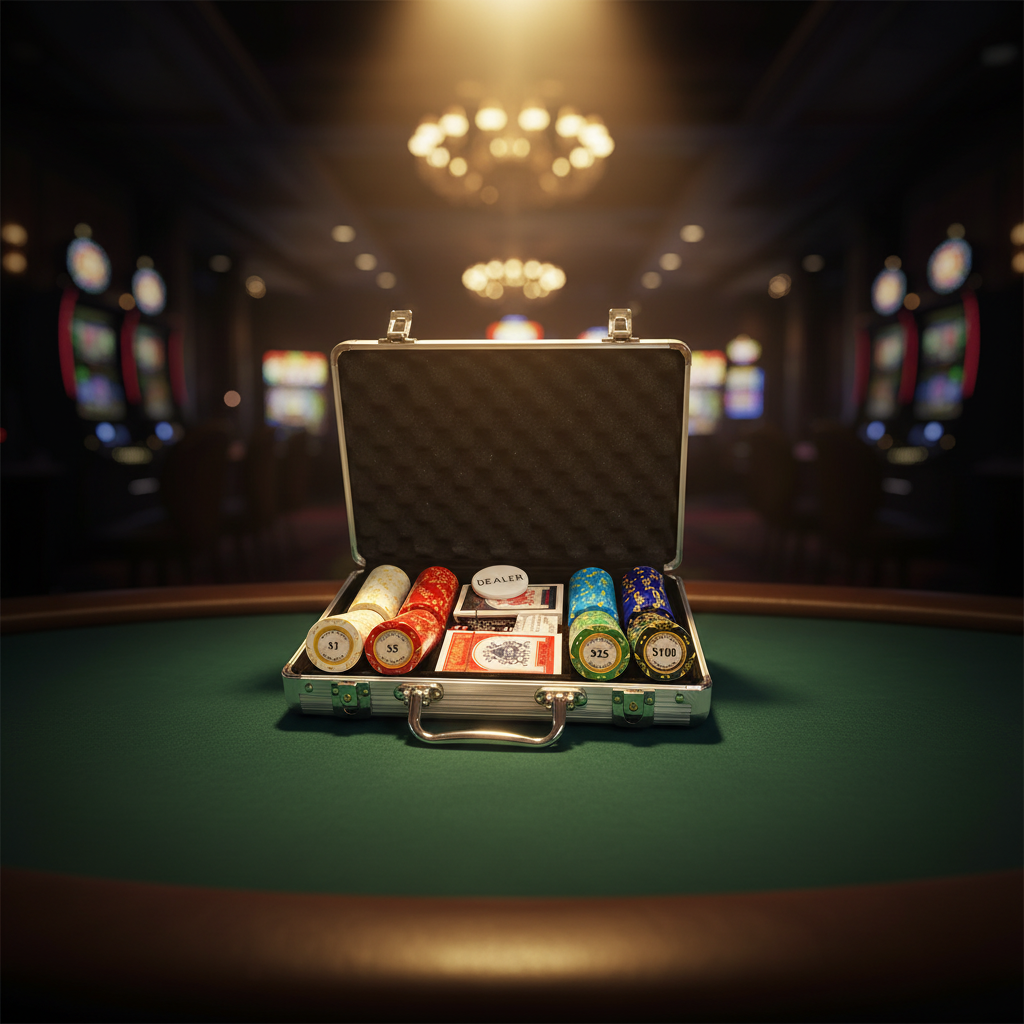 מזוודת Monte Carlo Club - אווירת קזינו