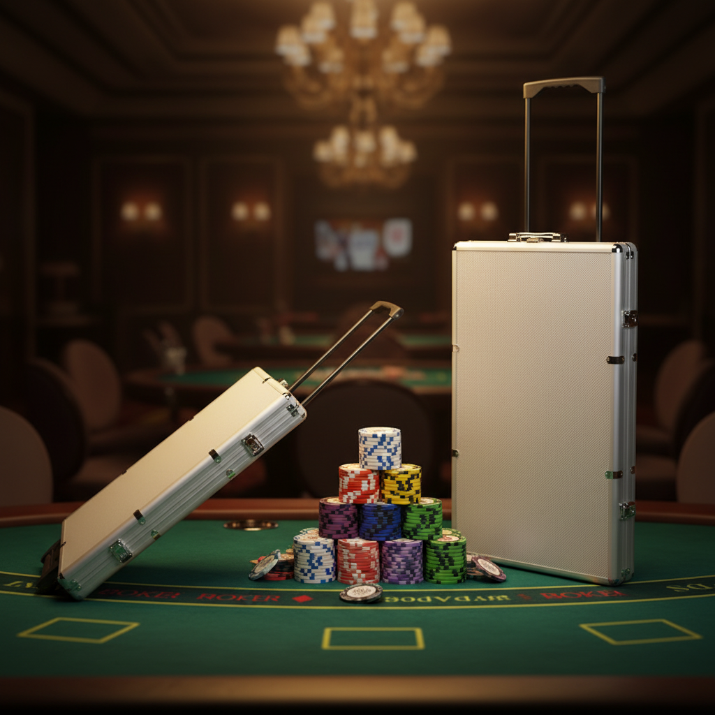 מזוודת פוקר - אווירת קזינו