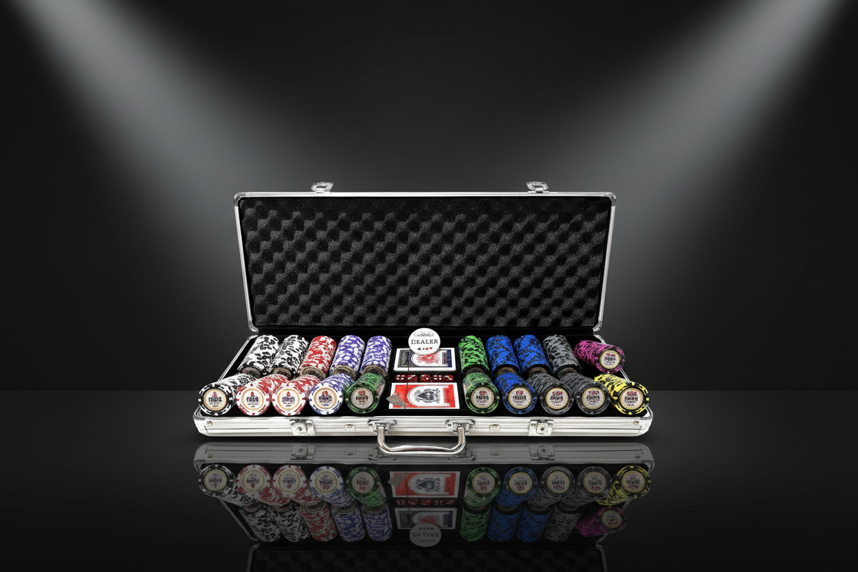 סט ציפים פוקר סטודיו