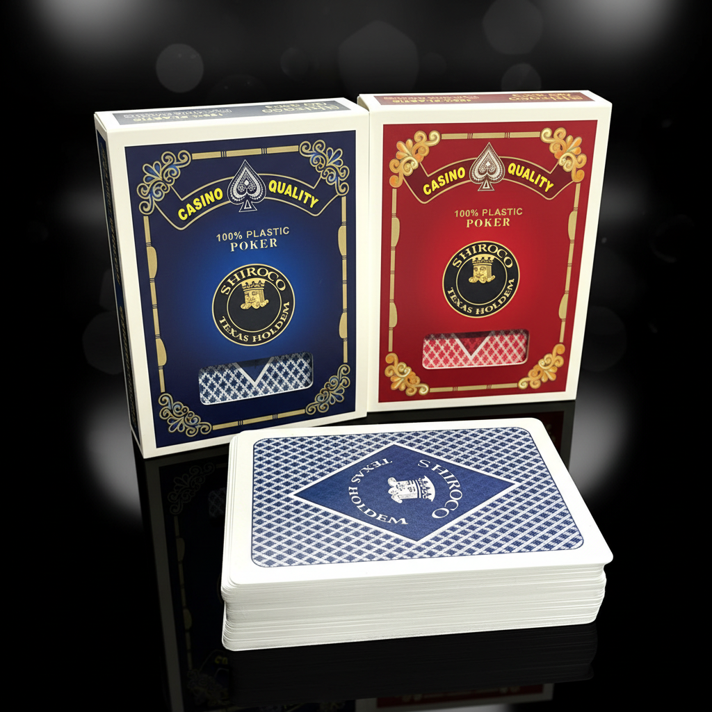 קלפי פוקר שירוקו תלת מימד