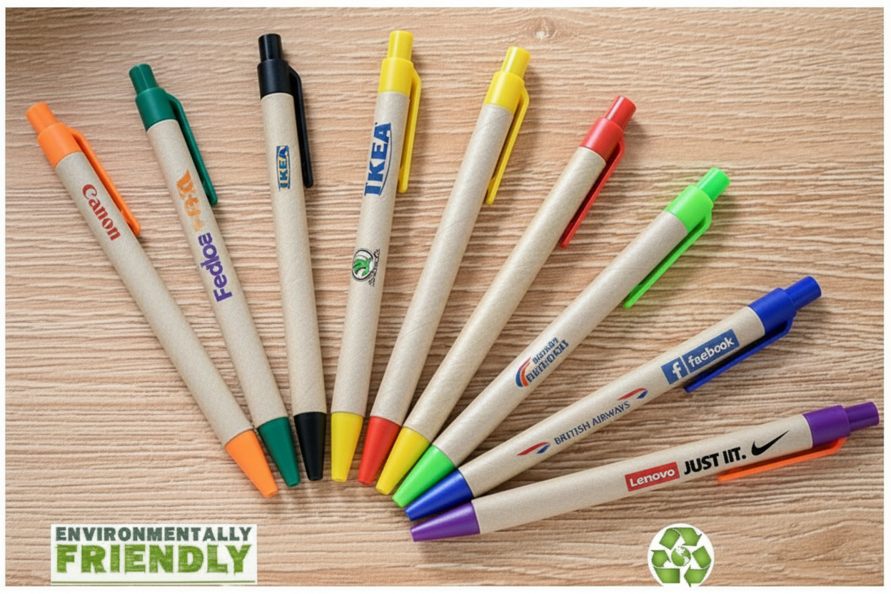 עטים איקו עם לוגואים