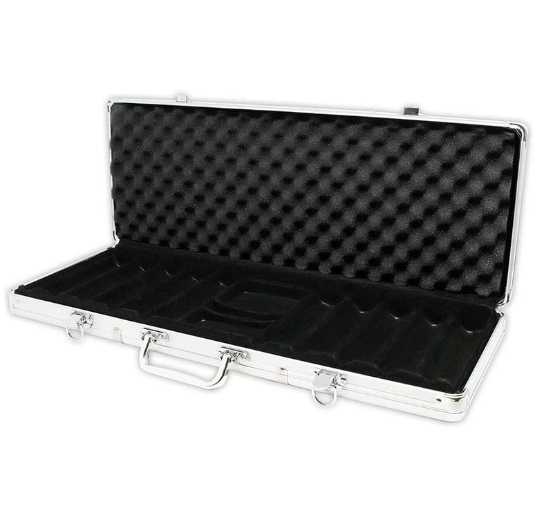 Empty poker case for 500 chips
