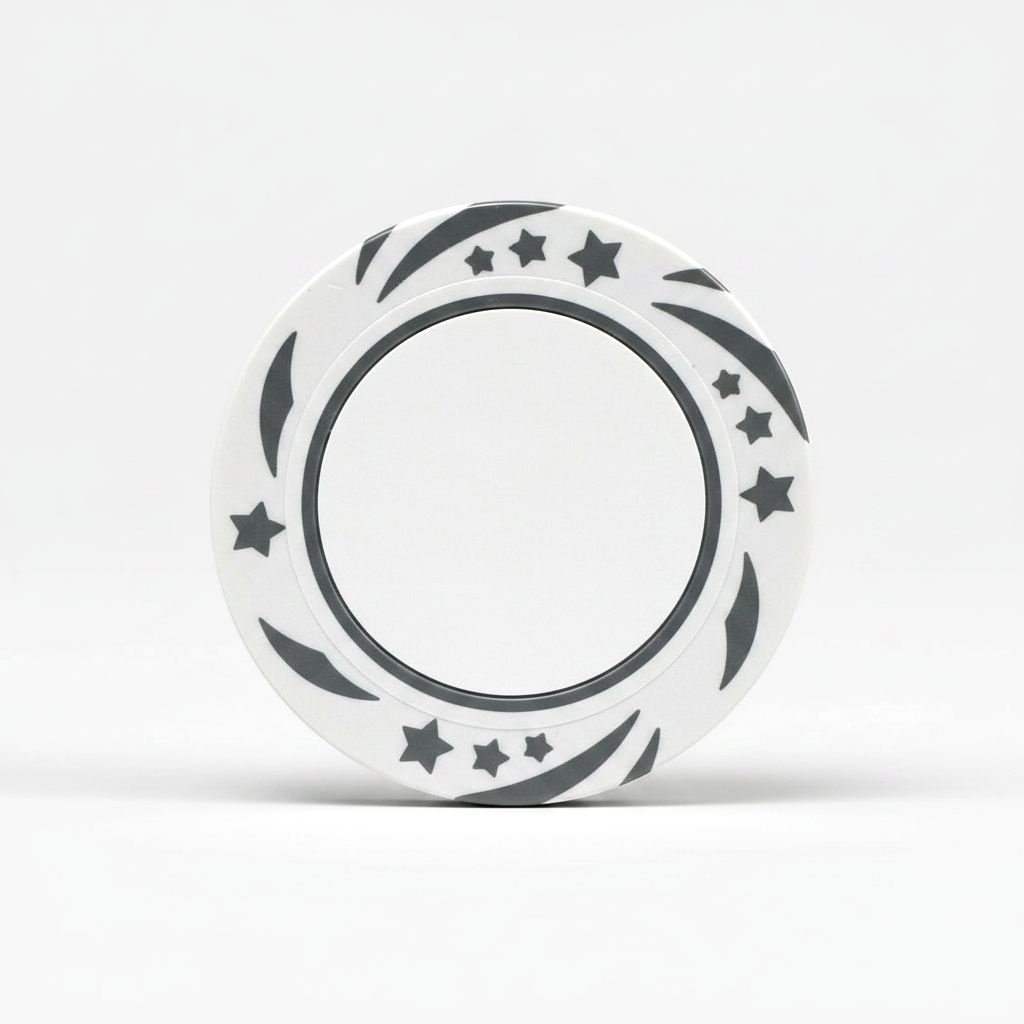 Impression sur des puces en plastique de haute qualité