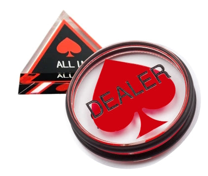 Boutons 2 ÉTOILES pour le poker Texas Hold'em