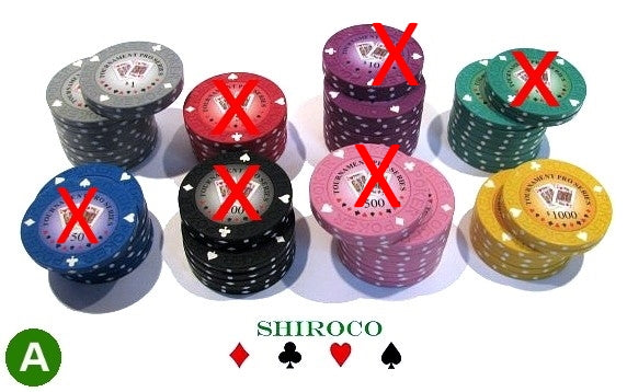 ז'יטון חימר טורניר 10 גרם (25 י"ח)