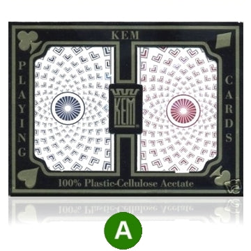 קלפים KEM פלסטיק איכותי פנטאון