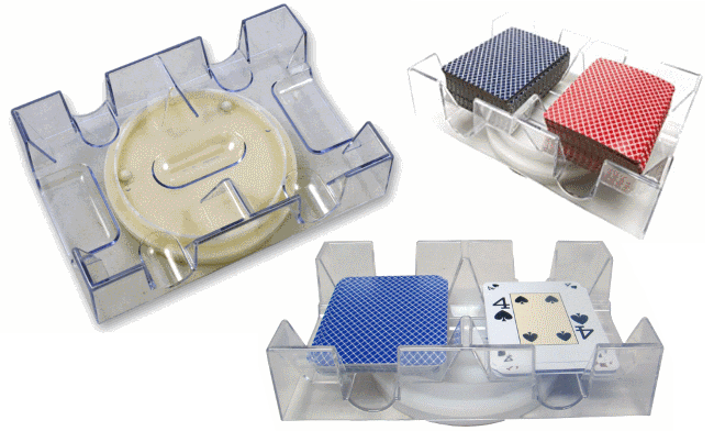 מארז פרספקס מסתובב לקלפים