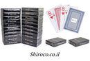 Cartes à jouer Poker Stars 100 % plastique (paire)