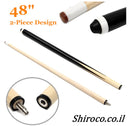 Screw-in billiard cue