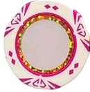 ז'יטון חלק מונטה קרלו חימר DIAMOND (₪1.8 ליחידה)