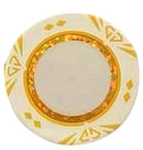 ז'יטון חלק מונטה קרלו חימר DIAMOND (₪1.8 ליחידה)