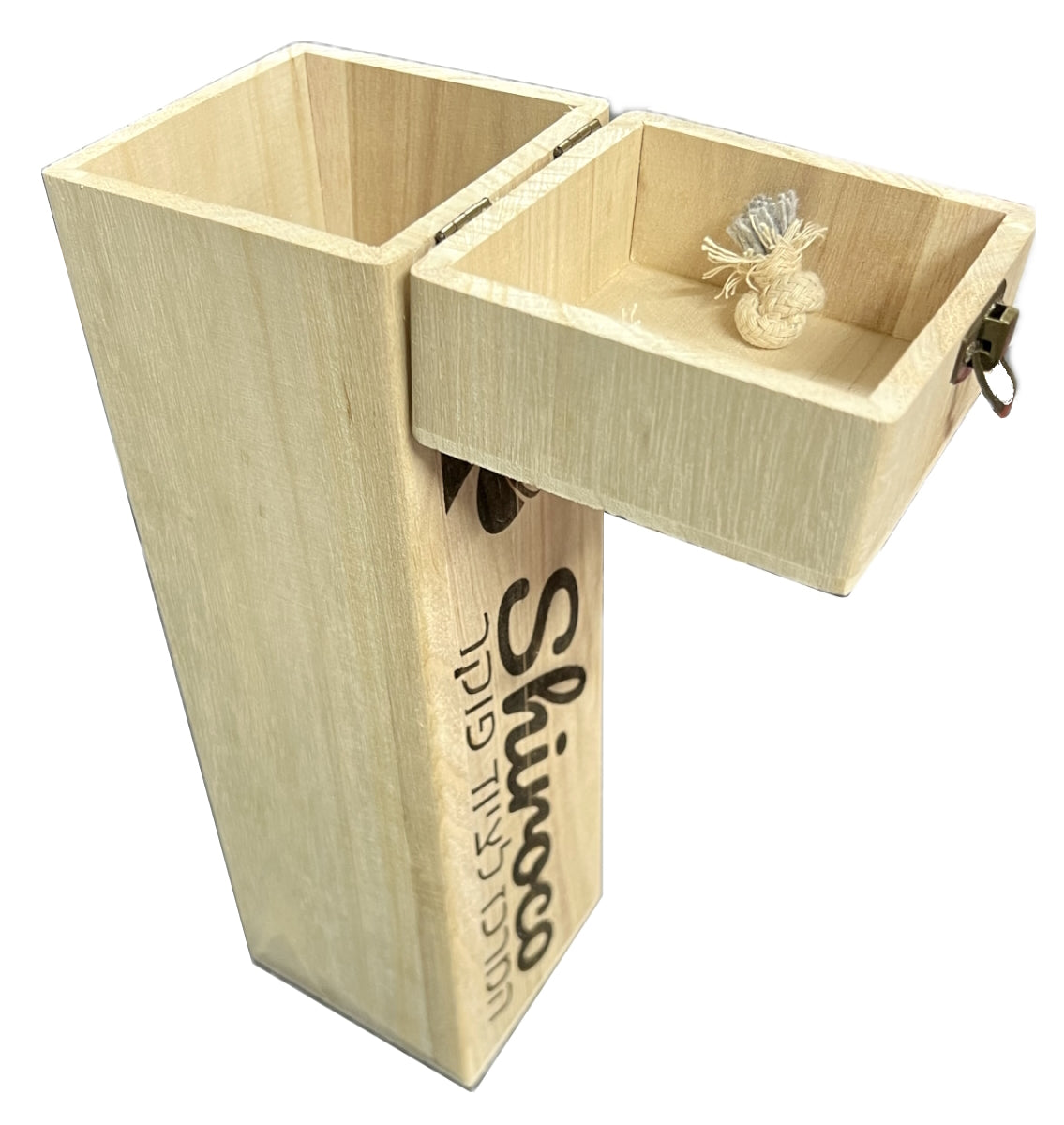 Caisse à vin en bois