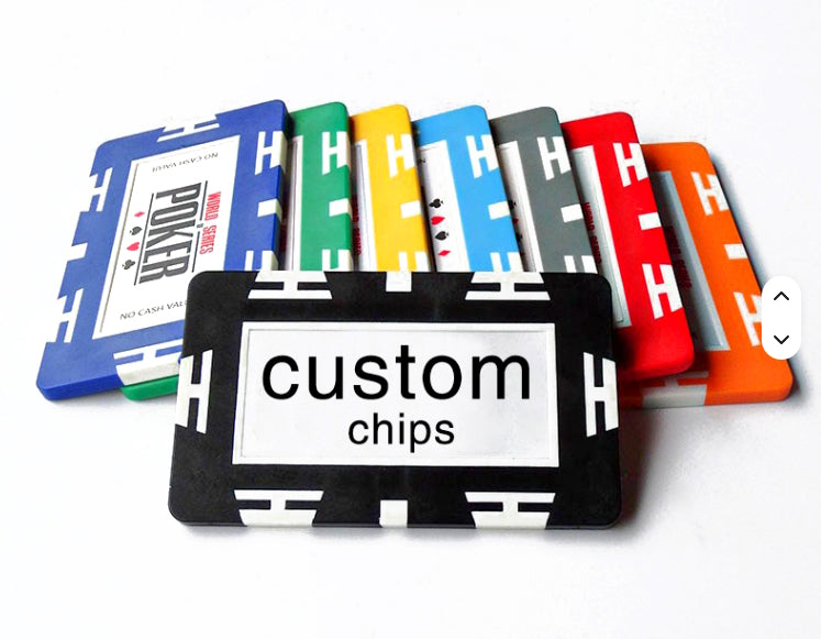 Chips plaque with logo