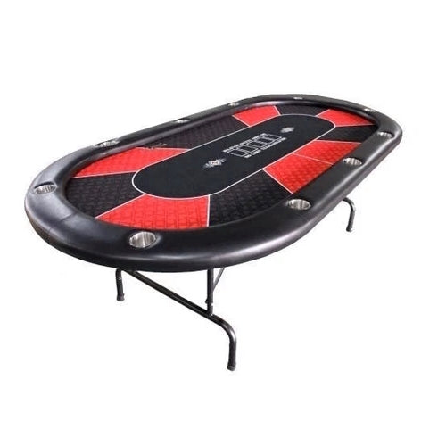 RED POKER TABLE