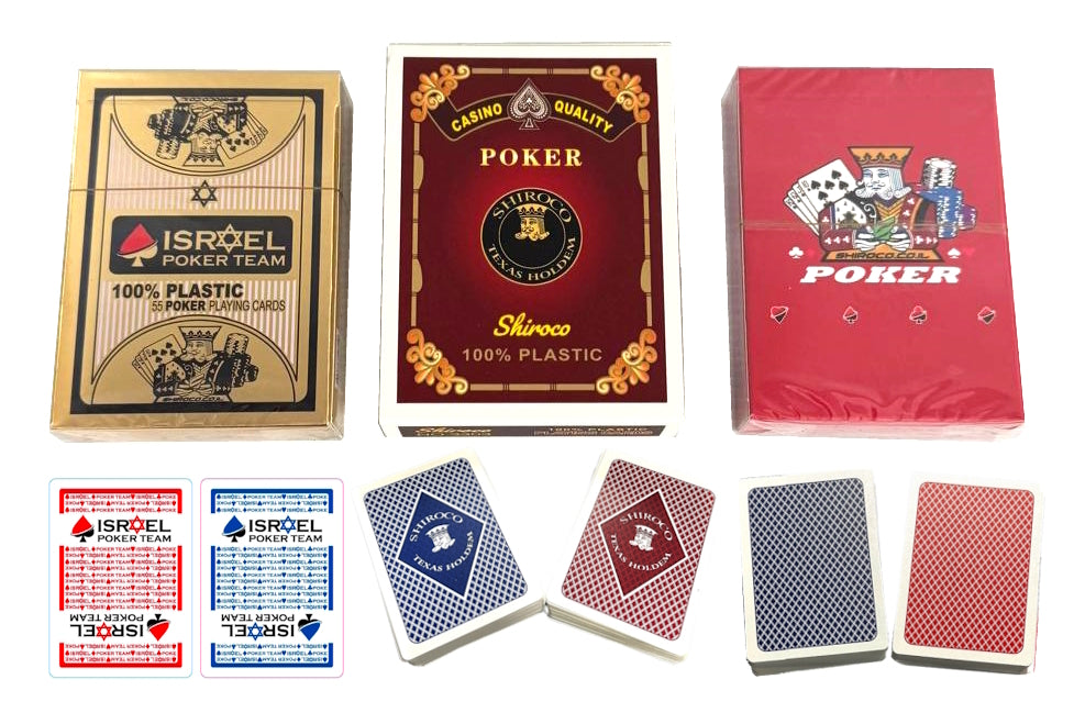 קלפים לפוקר שירוקו קומבו 3