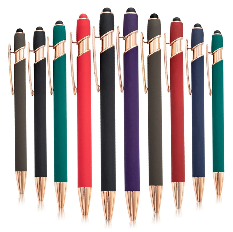 Gravure sur stylos à tampon doré