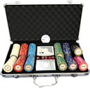 Valise de poker 300 argile Monte Carlo Diamond 14 g 