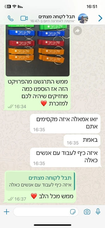 הדפסה על פותחנים