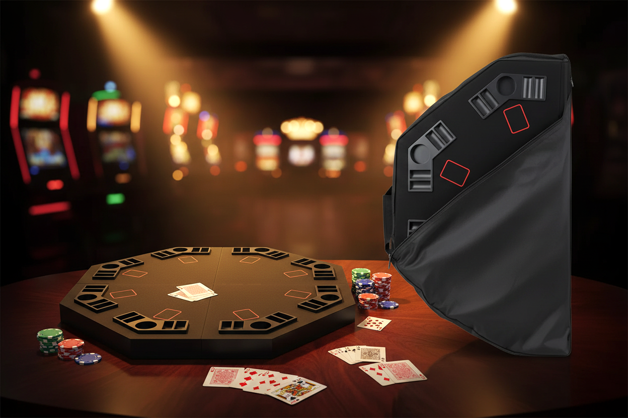 טופ קלפים מתומן מתקפל ל2