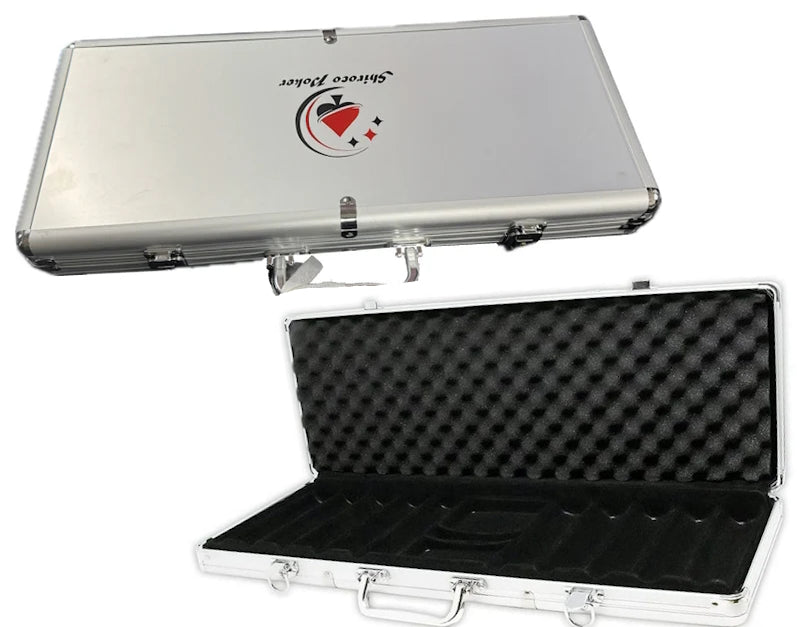 Empty poker case for 400 chips