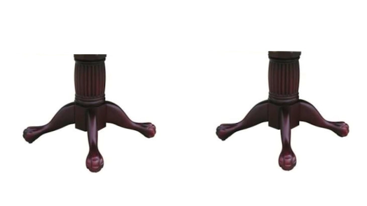 Pieds en bois massif pour tables à cartes